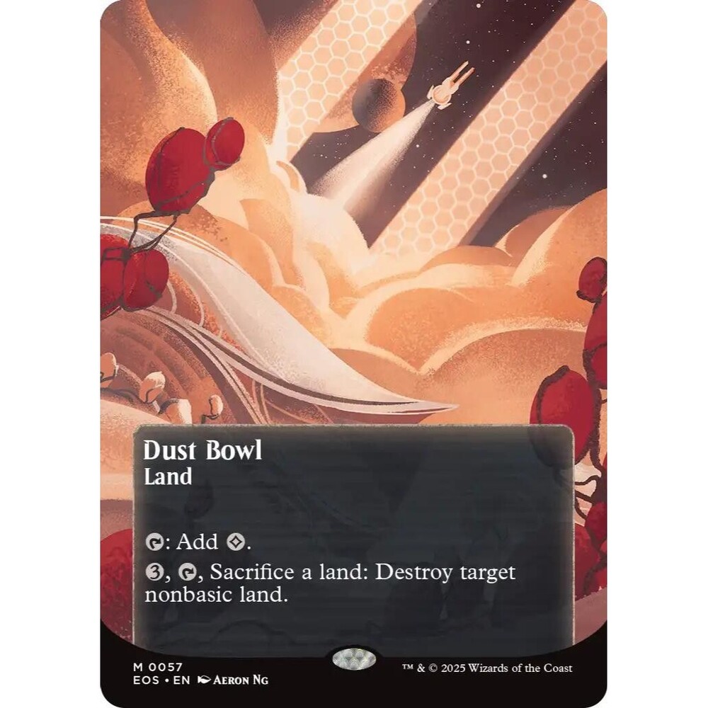 Dust Bowl (0057) (Borderless) | EOS | 57 | NM/Mythic | 080-MTG-A